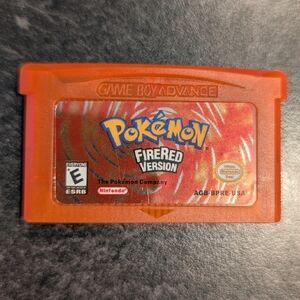 Nintendo GBA Pokémon FireRed Version